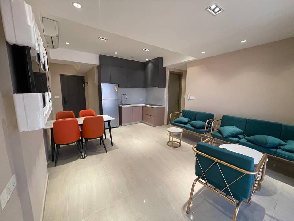 Brand new Condo for rent with fully furniture.