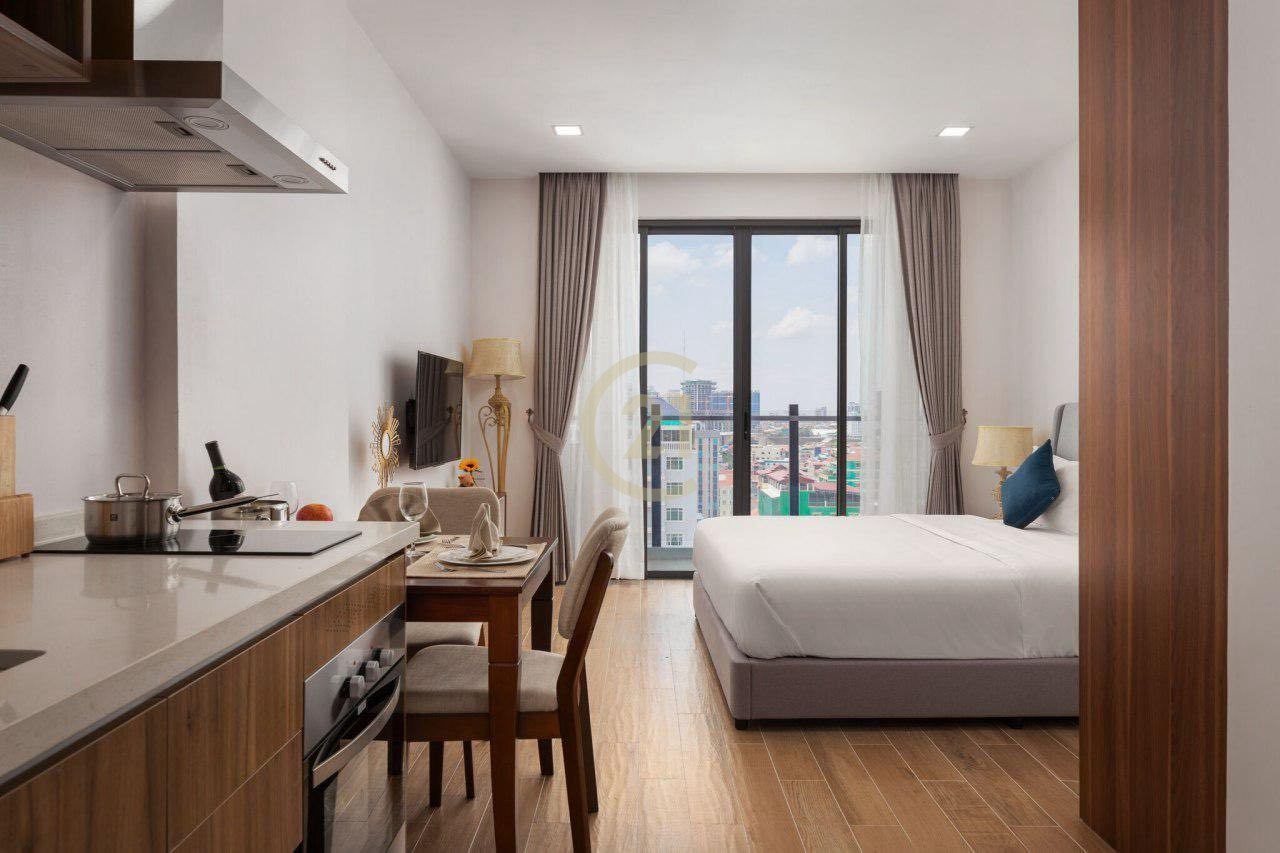 Nice studio room for rent at Toul Sveyprey