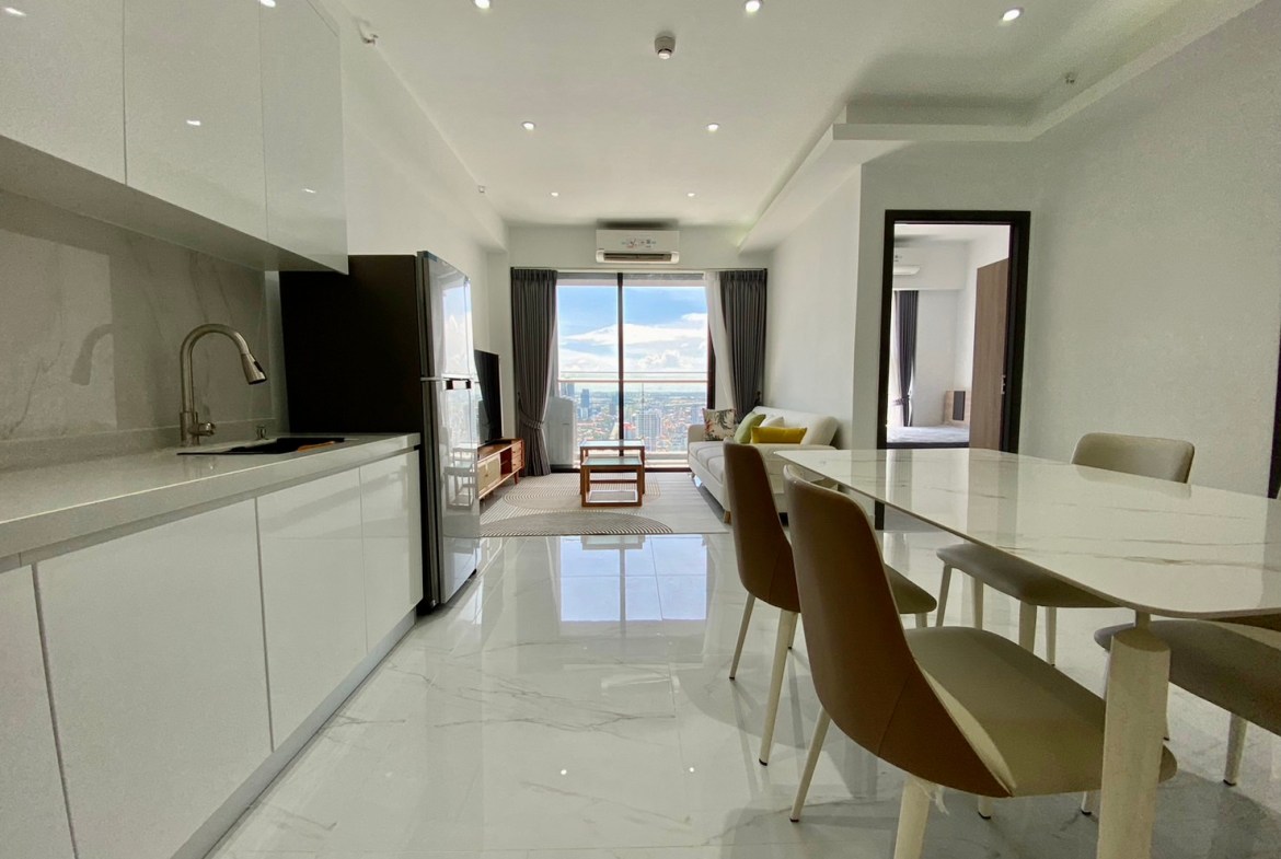 Brand new two bedroom for rent with fully furnished