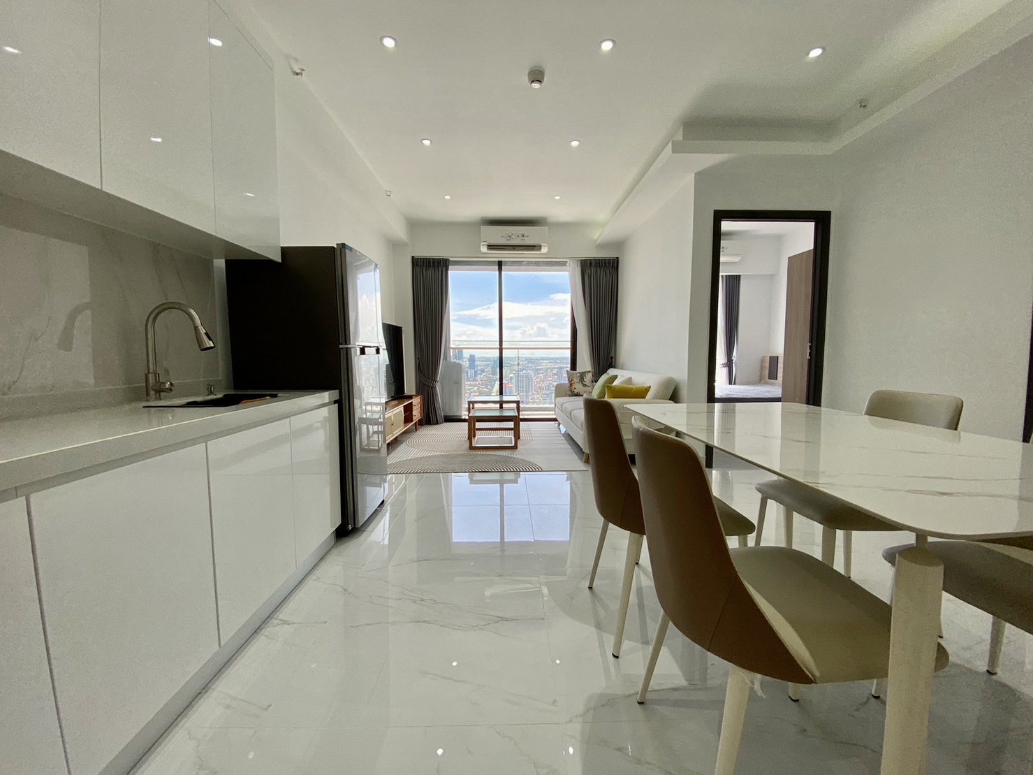 Brand new two bedroom for rent with fully furnished