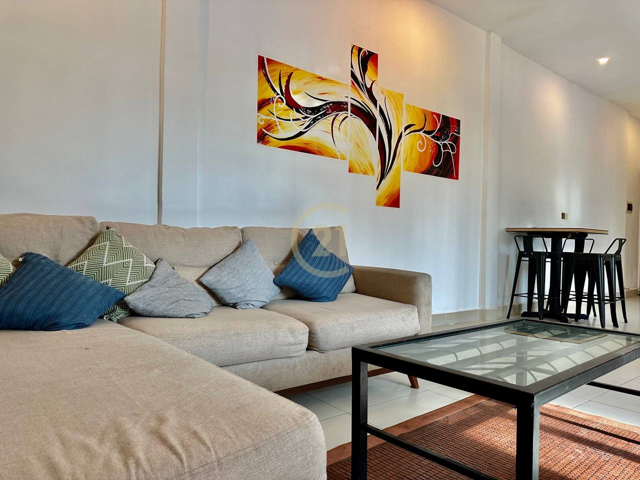Precious two bedrooms unit for rent in DOUNPENH