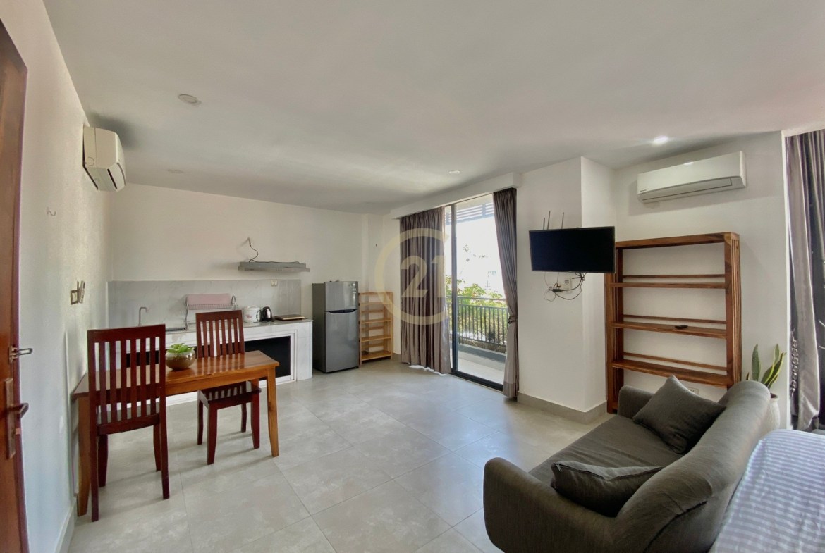 Studio type apartment for rent in Doun Penh