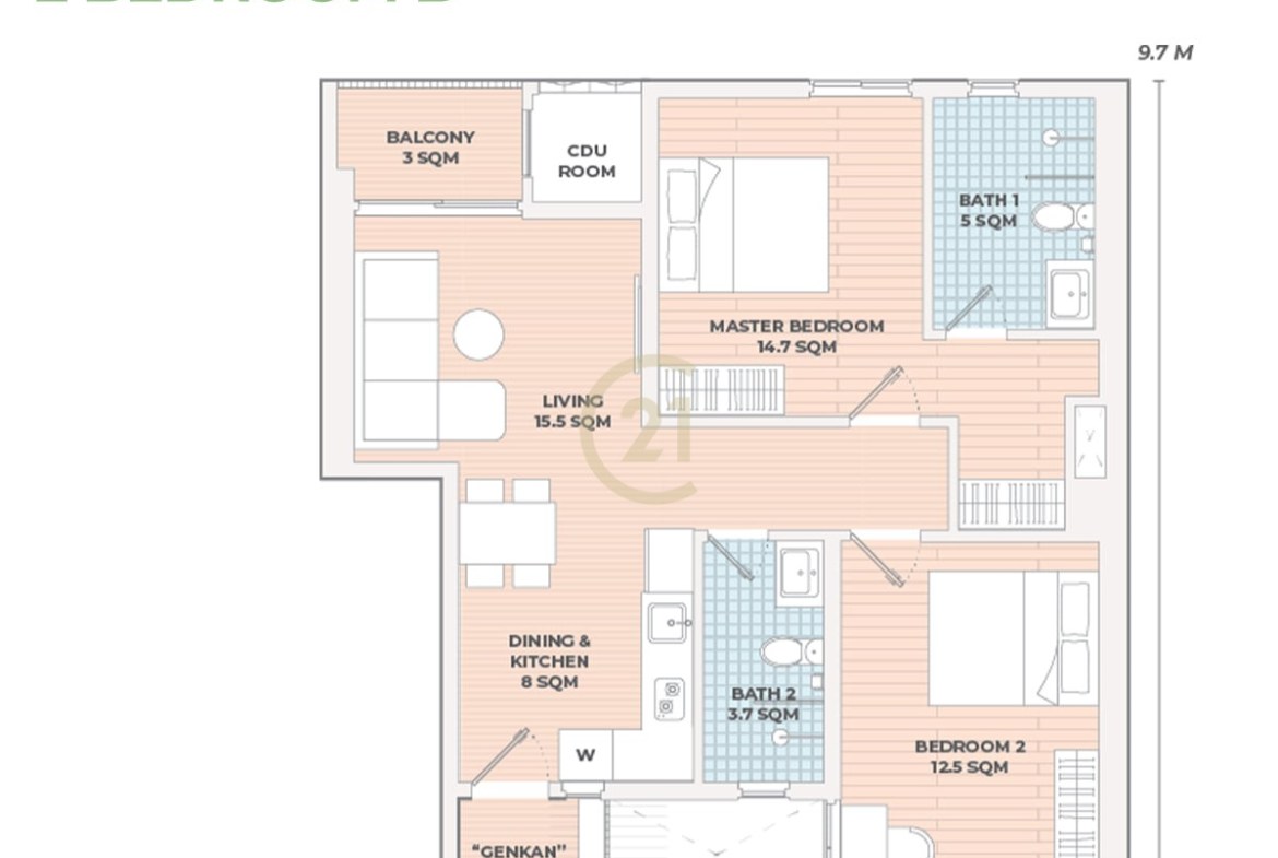 Rose Apple Square Project