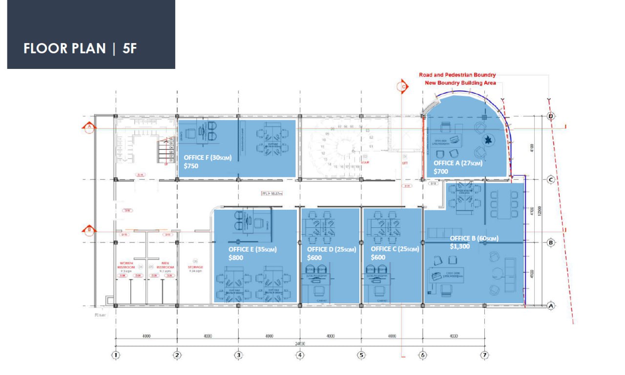 3 NICE OFFICE SPACE FOR RENT