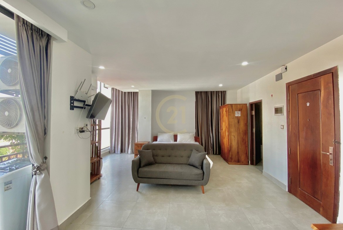 Studio type apartment for rent in Doun Penh