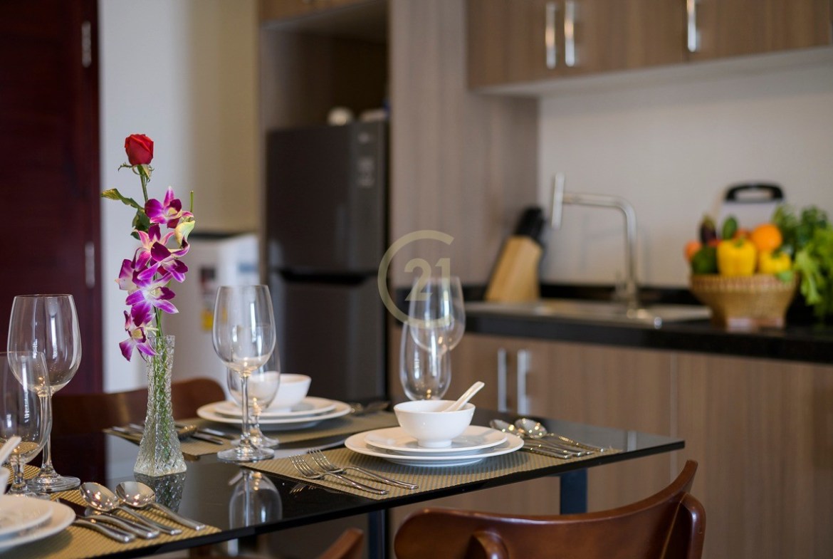Modern 2 Bedrooms Available for Rent Located BKK2