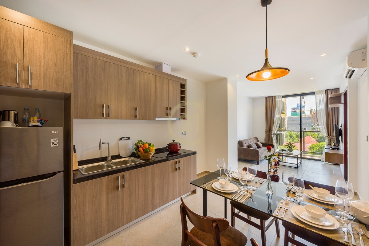 Modern 2 Bedrooms Available for Rent Located BKK2