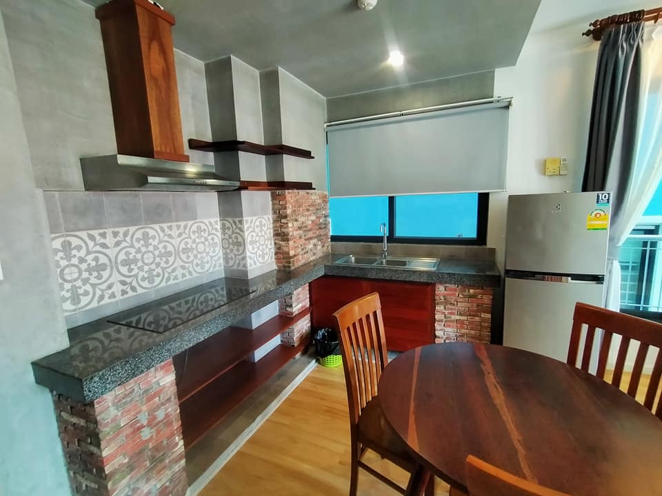 western style one bedroom for rent with fully furniture,