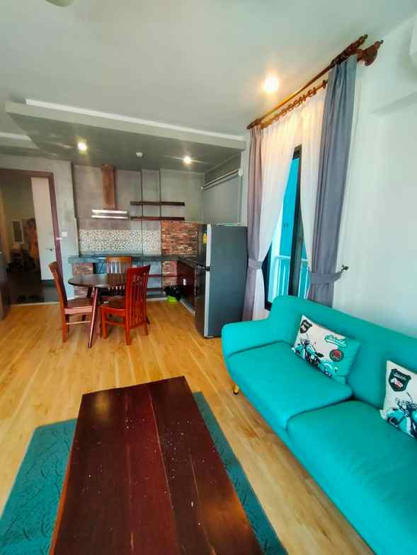 western style one bedroom for rent with fully furniture,
