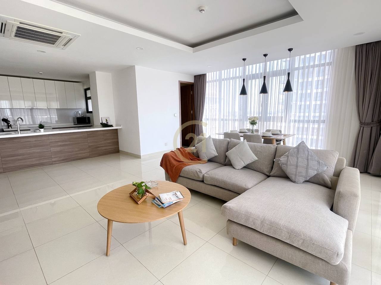 Tonle Bassac 3 Bedrooms service apartment