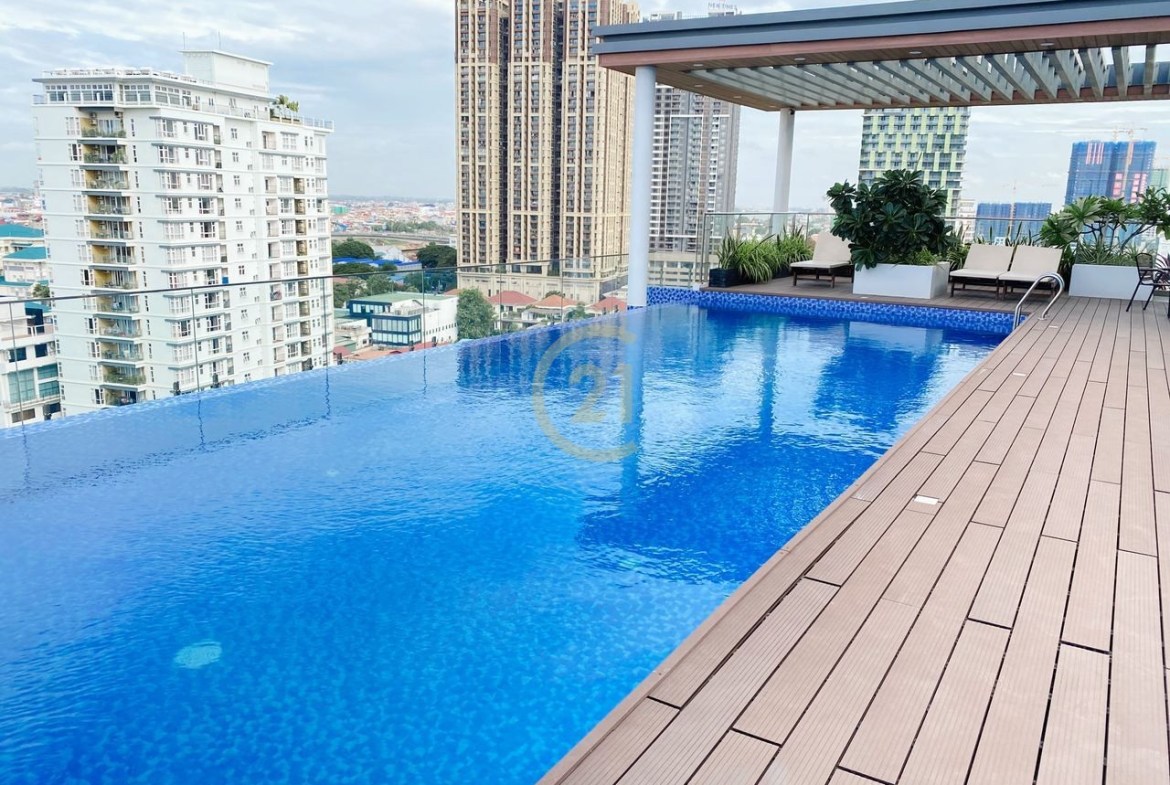 Tonle Bassac 3 Bedrooms service apartment