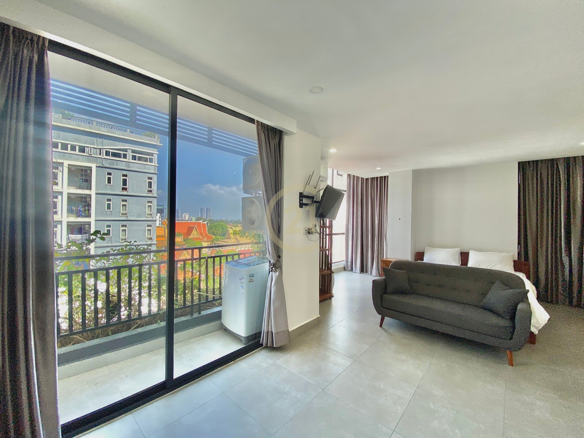 Studio type apartment for rent in Doun Penh