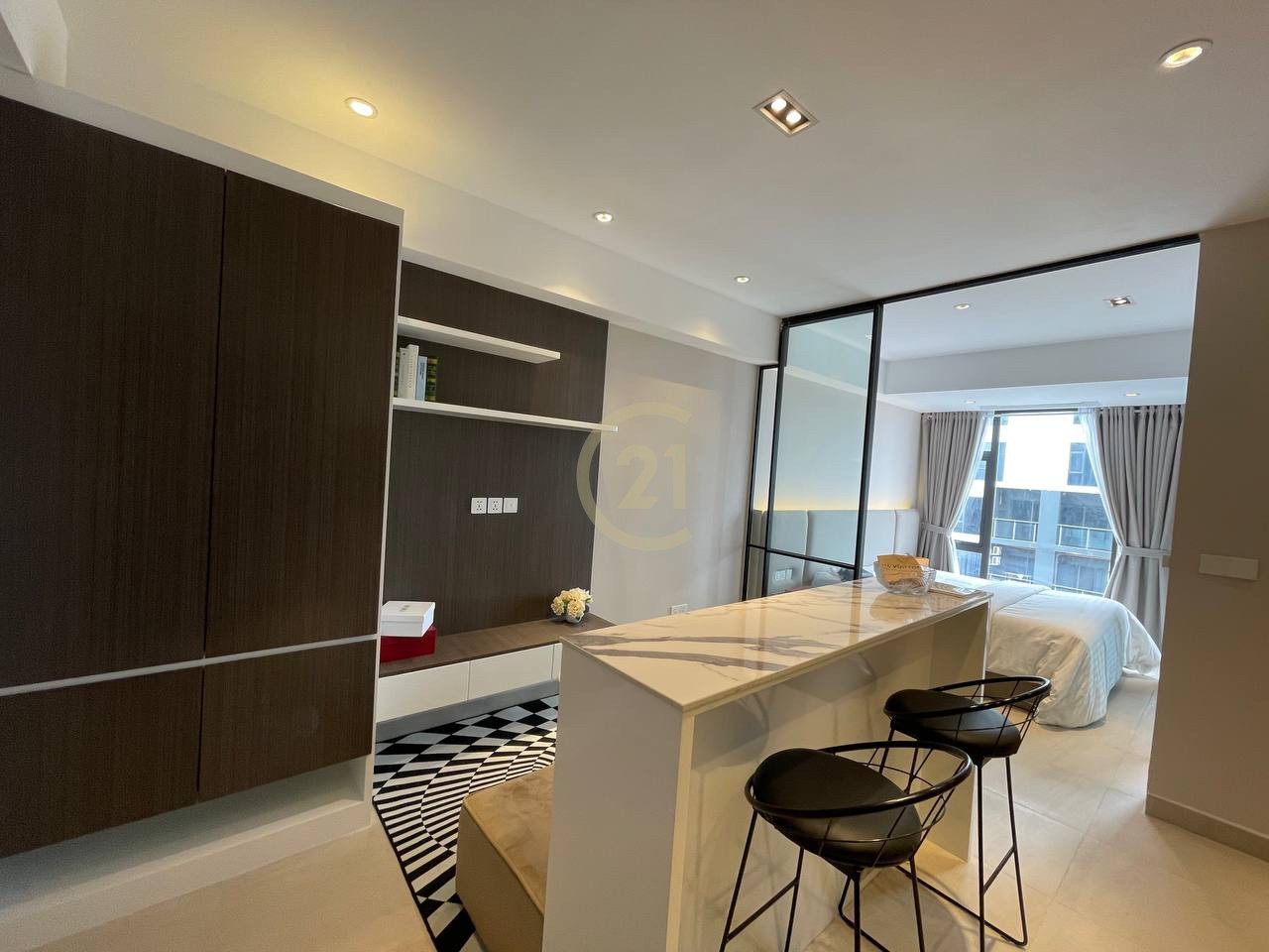 MODERN ONE BEDROOM FOR RENT IN TIME SQUARE 3