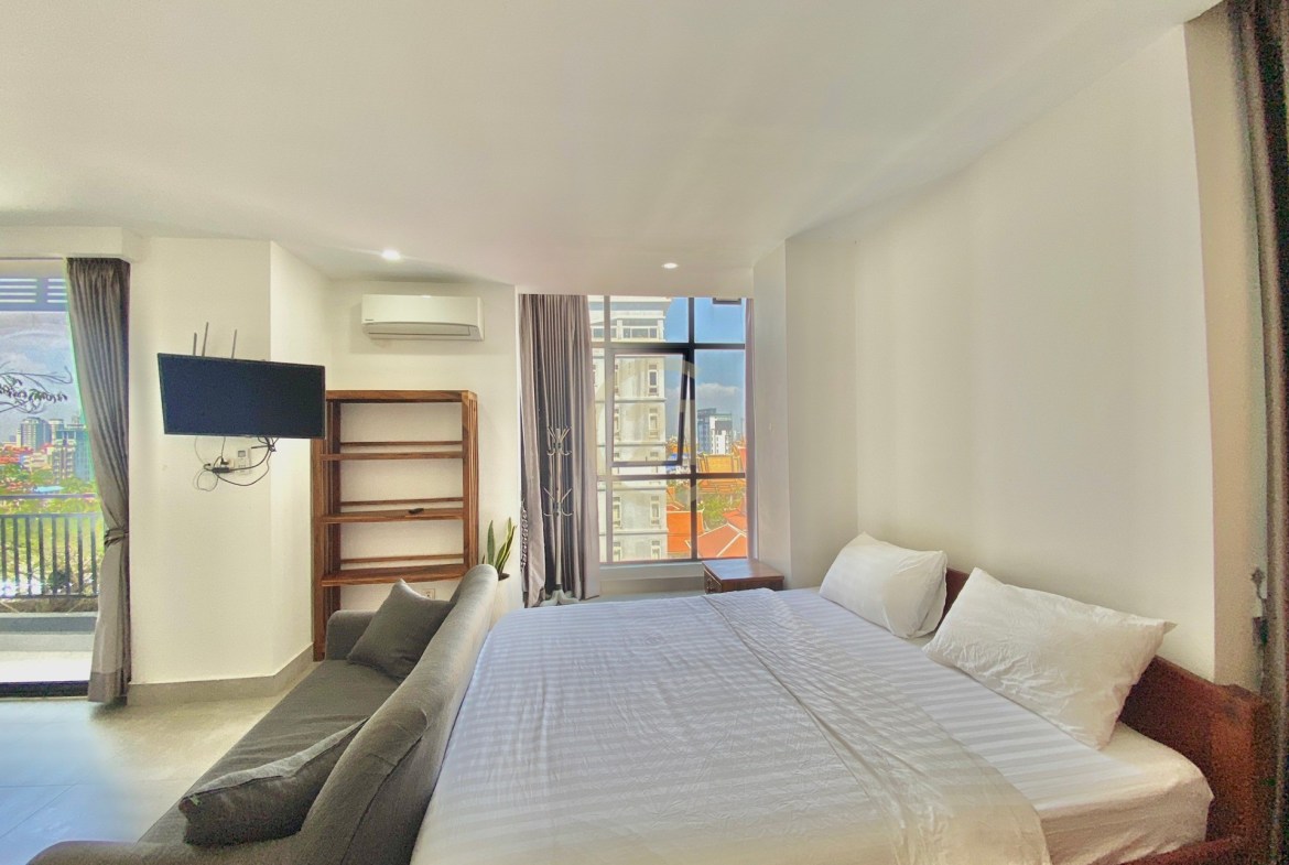 Studio type apartment for rent in Doun Penh