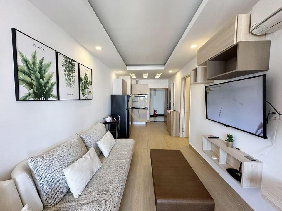 Two bedroom for rent near Bkk1 with fully furnished