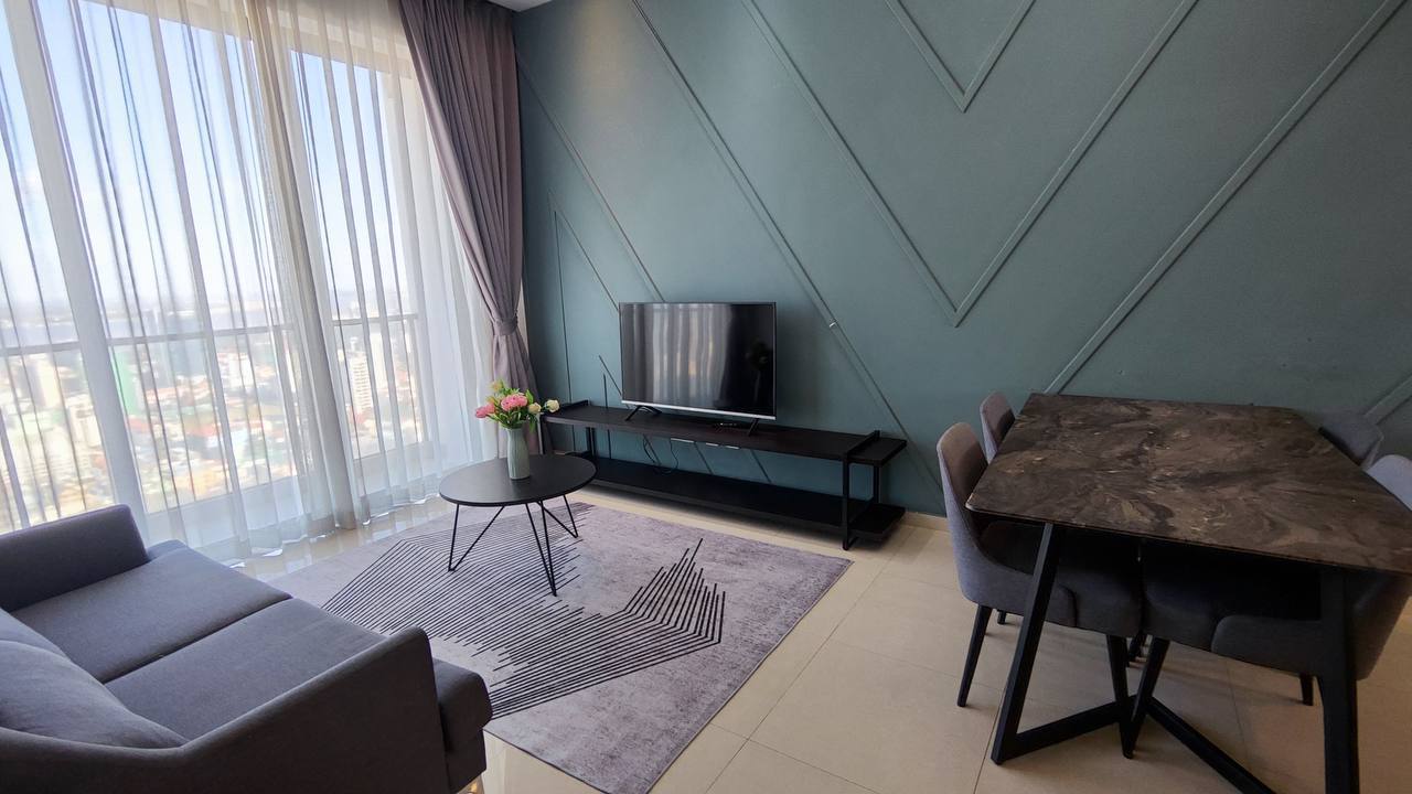 Luxury Apartment 1 Bedroom For Rent In Veal Vong Area