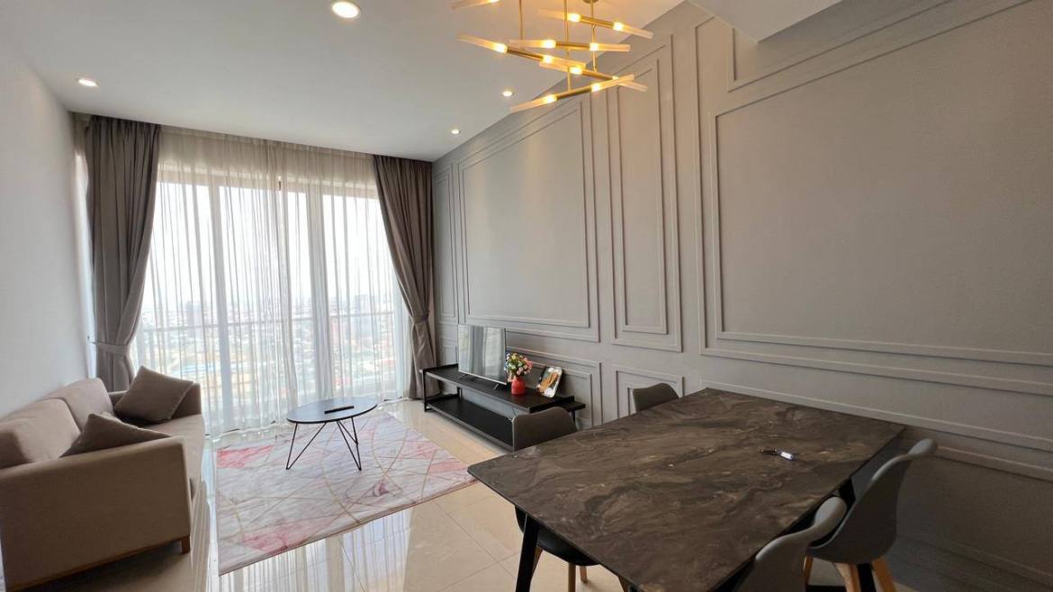 Luxury Apartment 1 Bedroom For Rent In Veal Vong Area