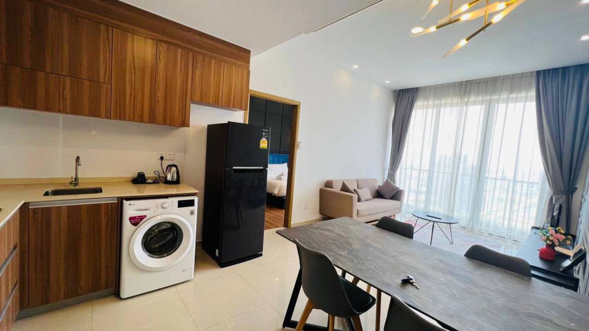 Luxury Apartment 1 Bedroom For Rent In Veal Vong Area
