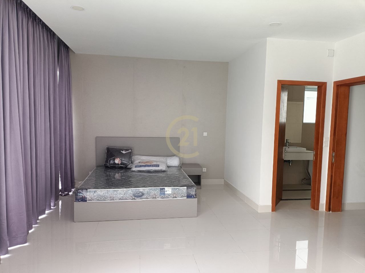 Twin Villa for rent at Hun Sen road