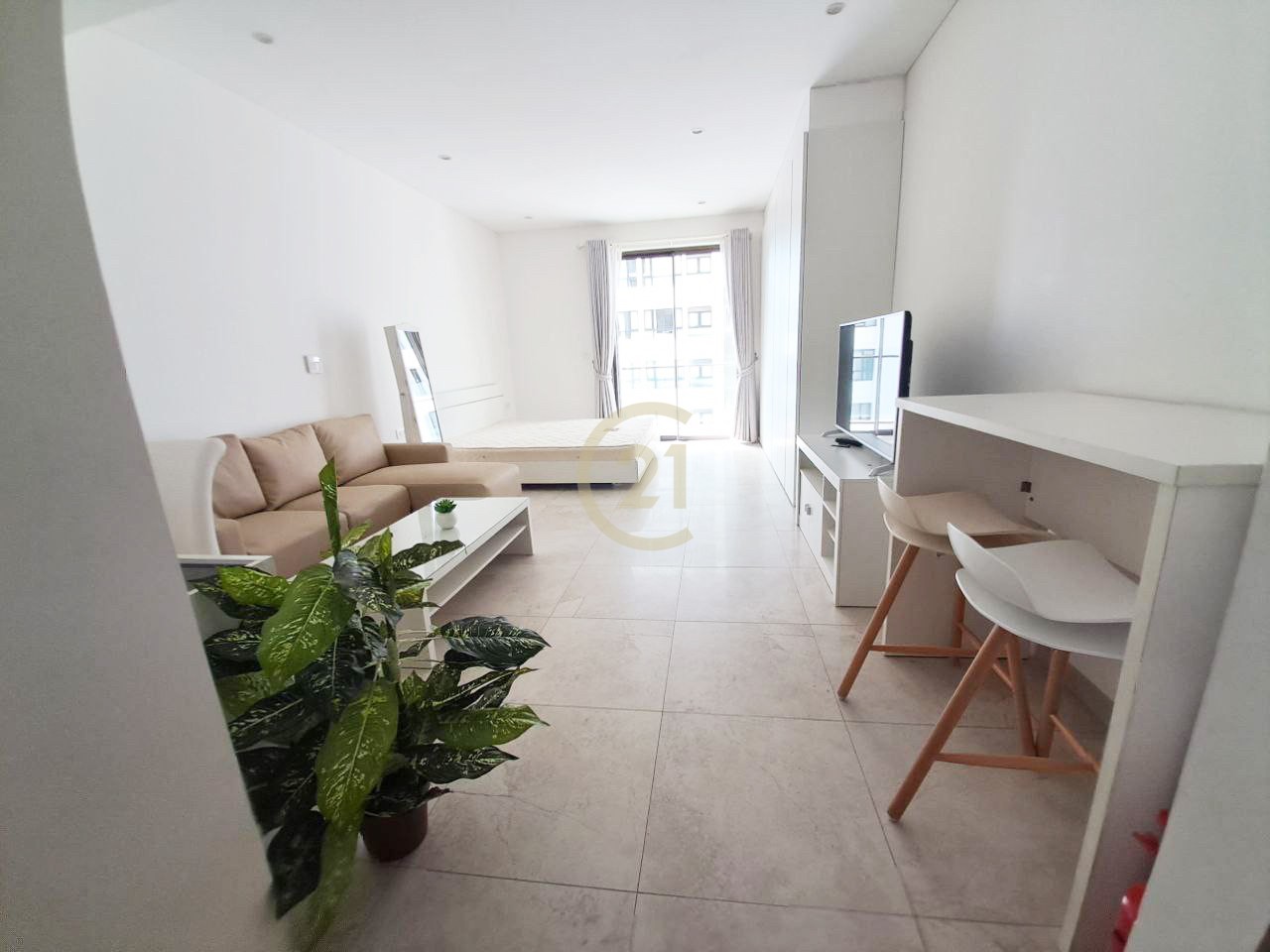 Luxury studio room for rent at Tonle Bassac
