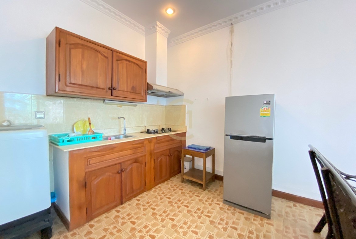 Flat house one bedroom for rent at Doun Penh