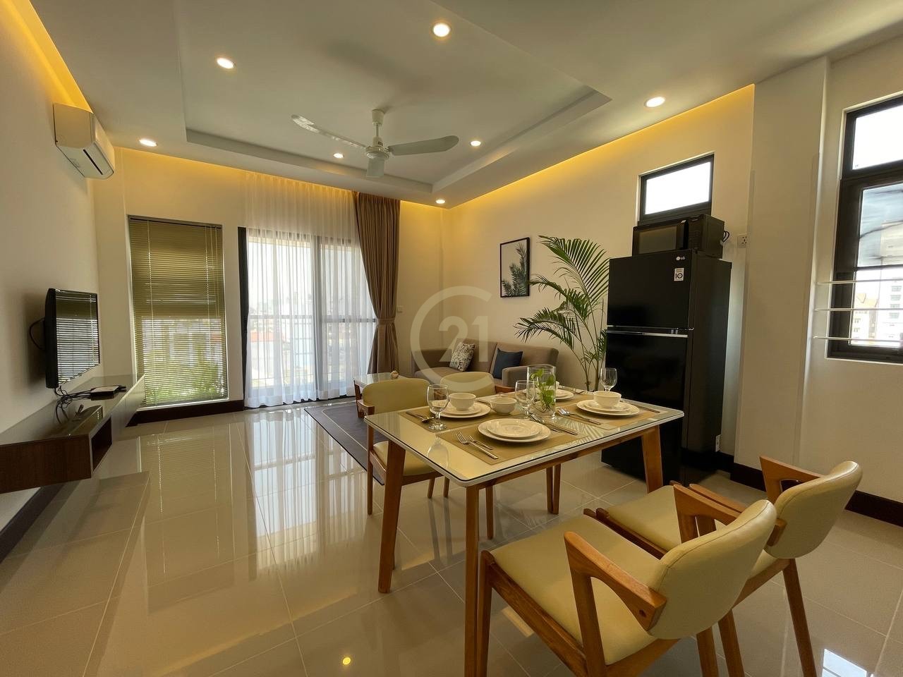 Brand new one bedroom for rent with fully furnished