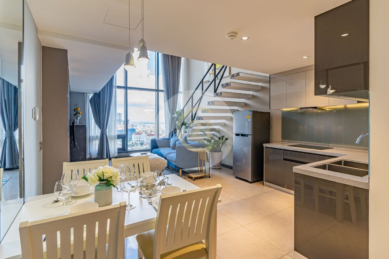 Penthouse one bedroom at Aeon1 supermarket