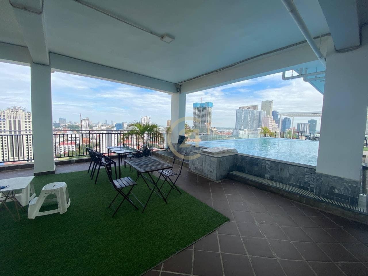 Lovely Apartment 1 Bedroom For Rent Tonle Bassac Land