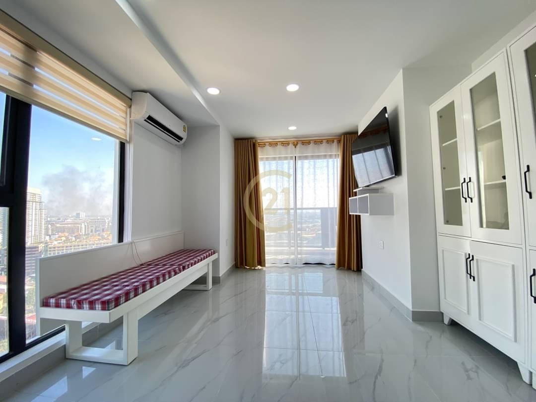 New Brand 2 Bedrooms Condo For Rent Located Tonle Bassac Land
