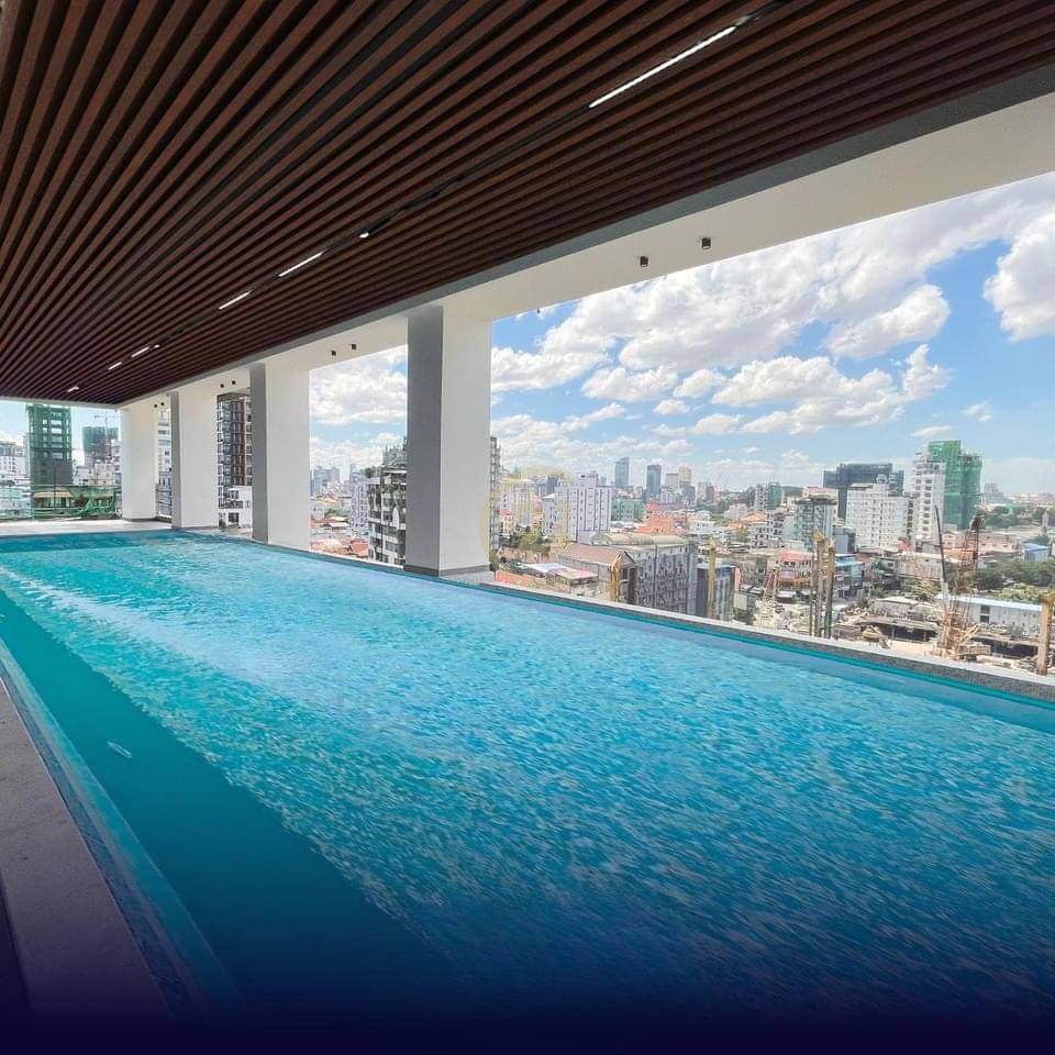 New Brand 2 Bedrooms Condo For Rent Located Tonle Bassac Land