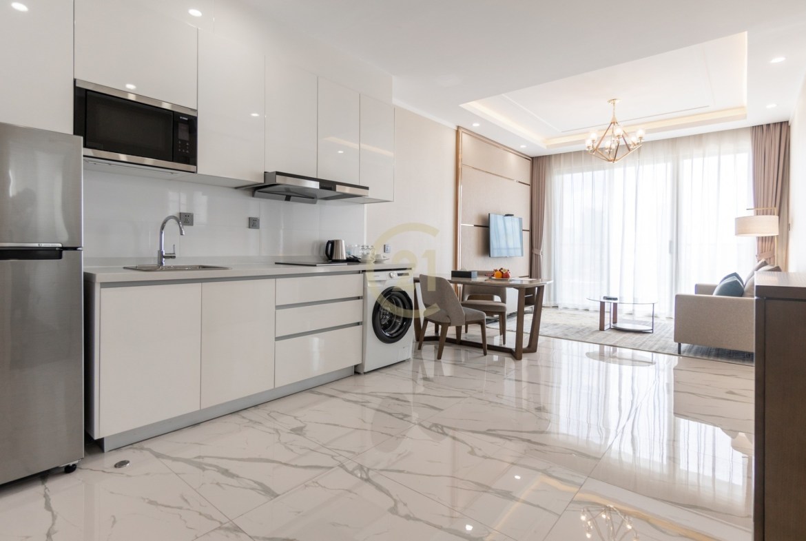 Luxury one bedroom for rent with fully furniture