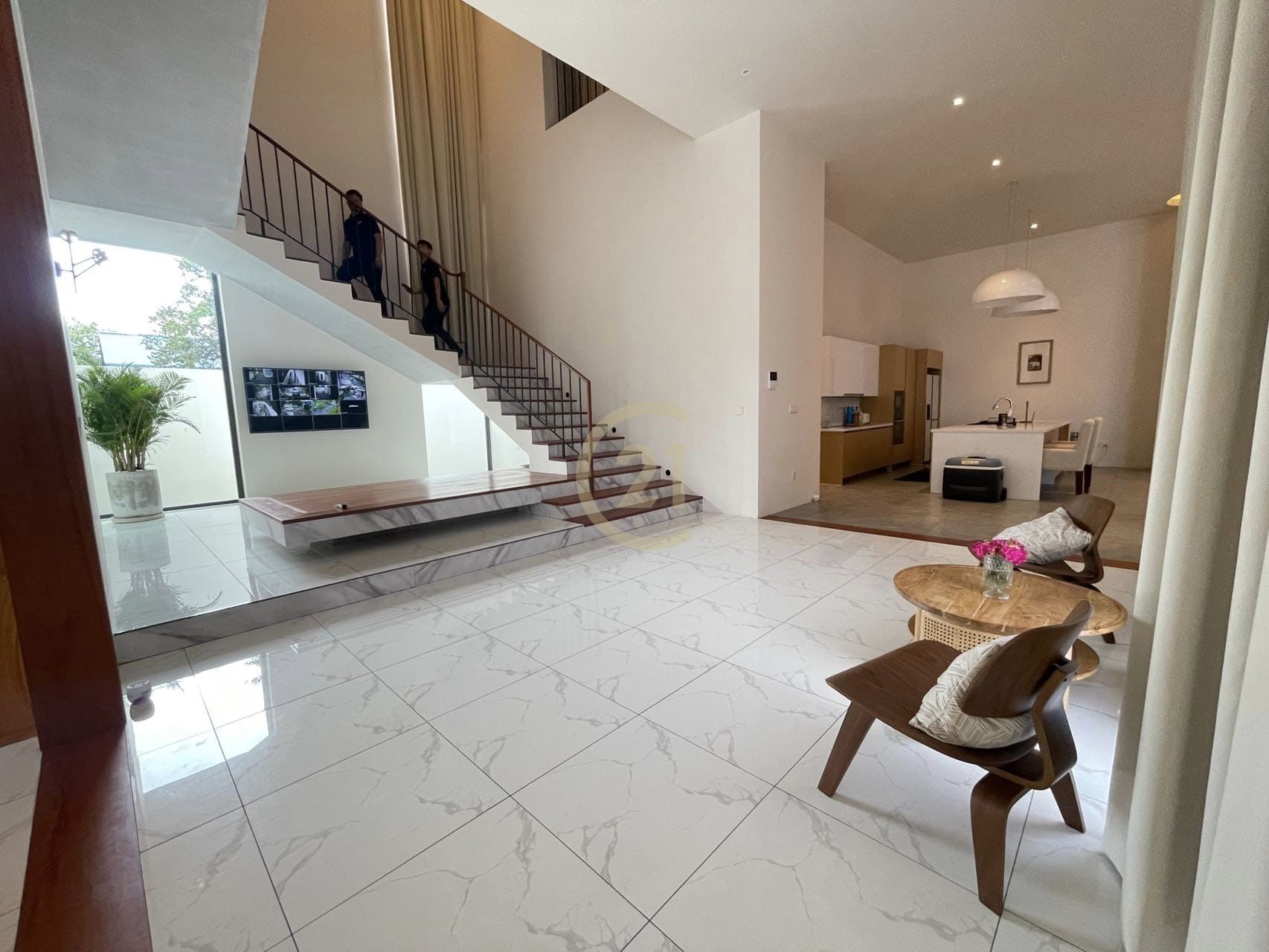 Luxury villa for sale on road 1 with fully furniture