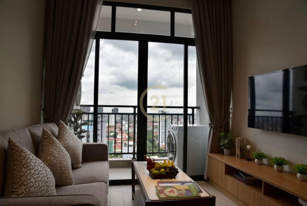 1 bedroom for rent with fully furniture….