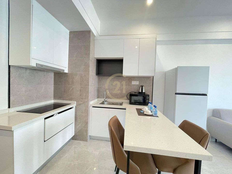 Brand new 1BR for rent at Tonle Bassac