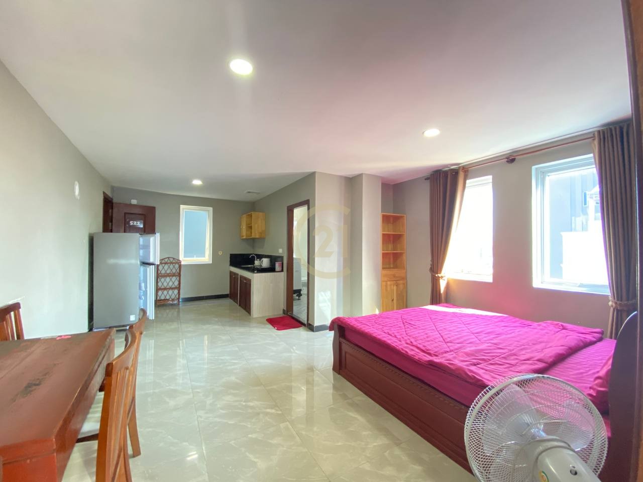 Two bedroom for rent at Wat phnom