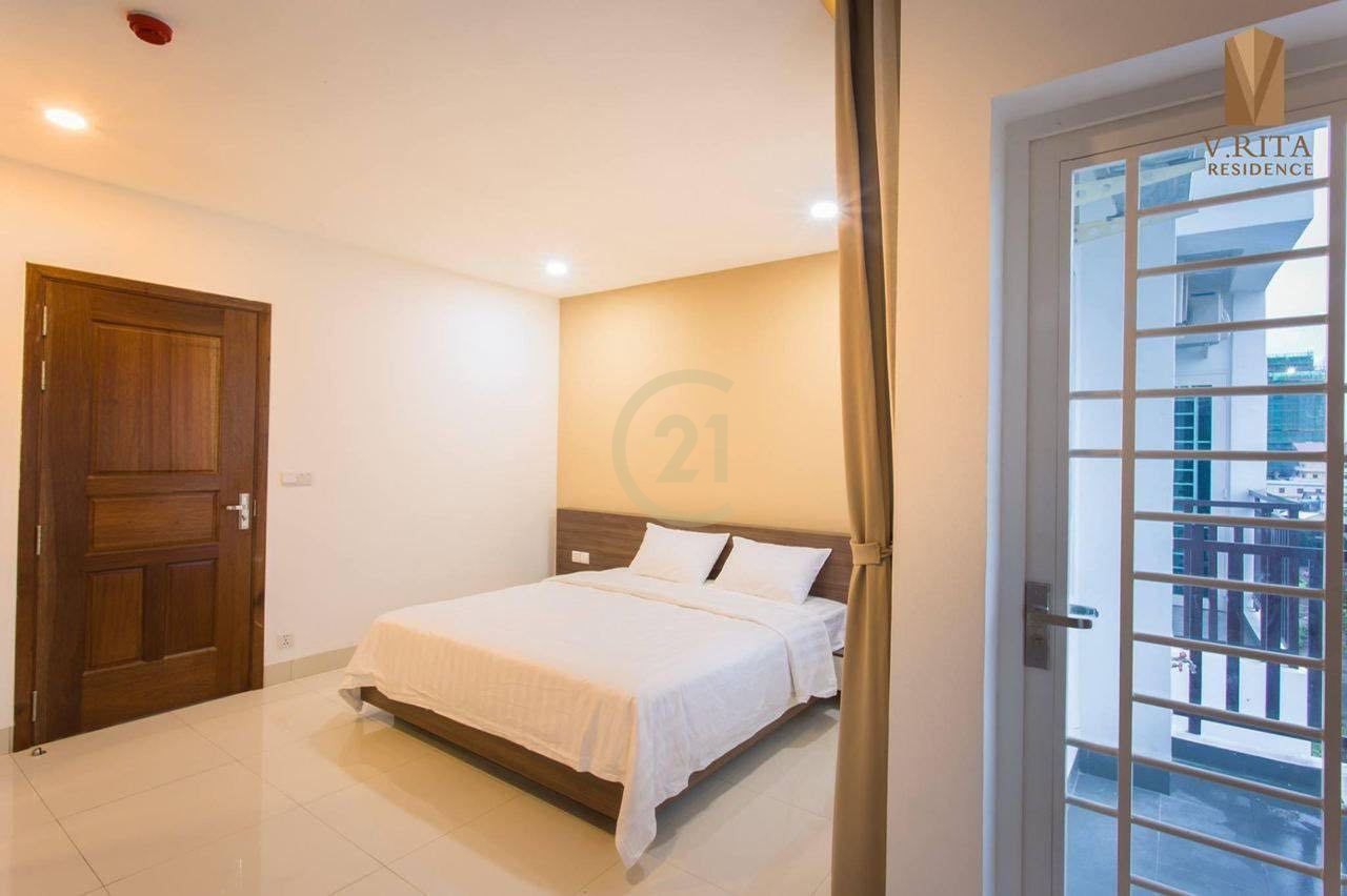Brand new one bedroom for rent at Beoug Trobek