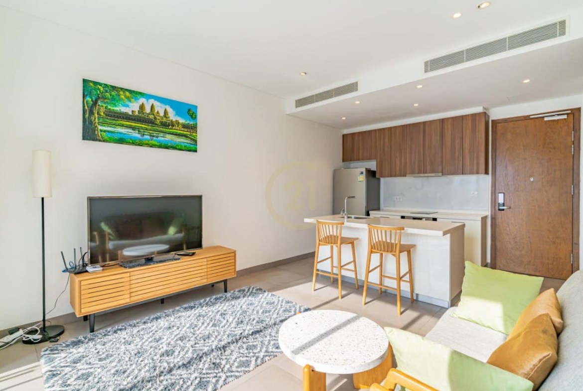 Modern 1-Bedroom Condo for rent | BKK1