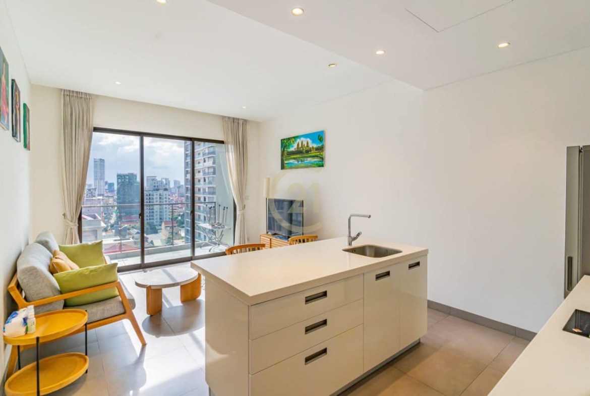 Modern 1-Bedroom Condo for rent | BKK1