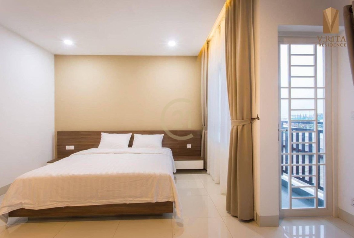 Brand new one bedroom for rent at Beoug Trobek