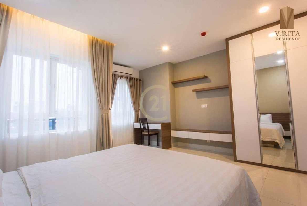 Brand new one bedroom for rent at Beoug Trobek