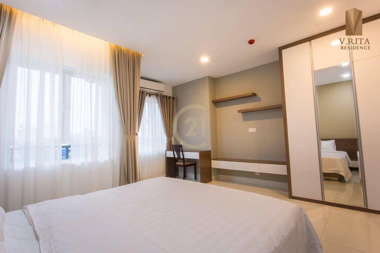 Brand new one bedroom for rent at Beoug Trobek