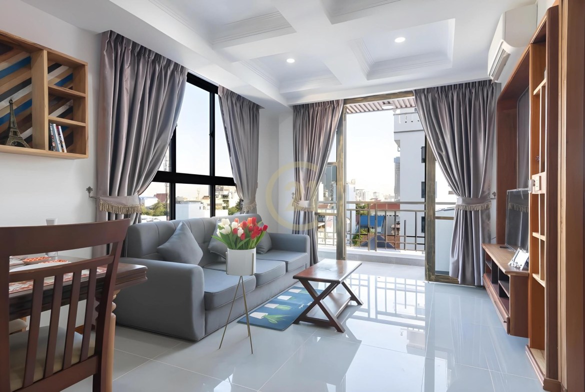 Modern 1 Bedroom for rent Near Royal Palace