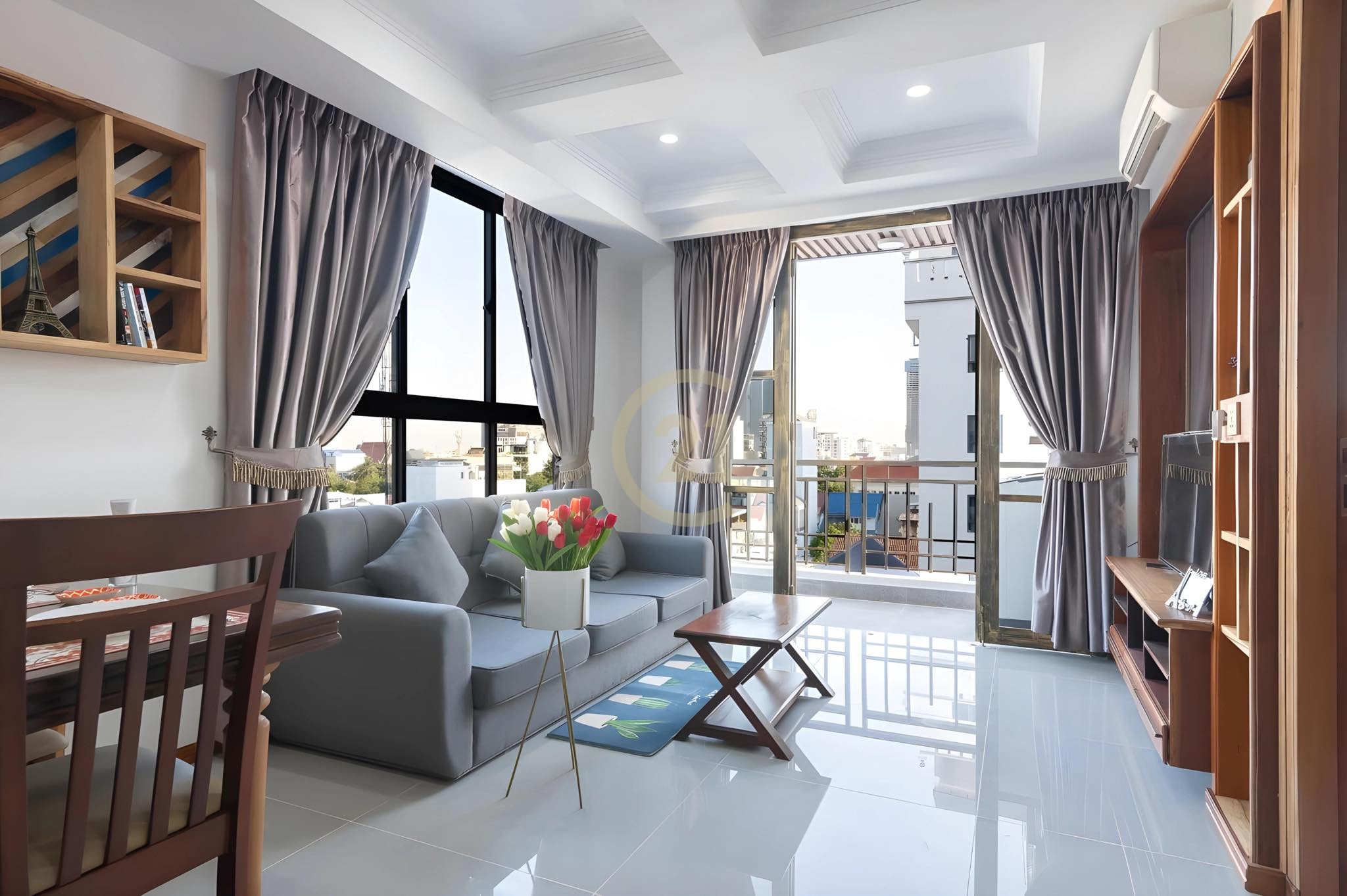 Modern 1 Bedroom for rent Near Royal Palace