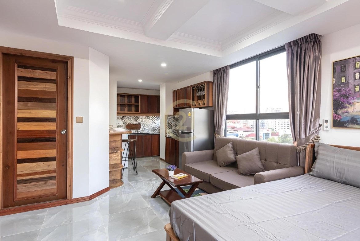 Newly Studio room for rent Near Royal Palace