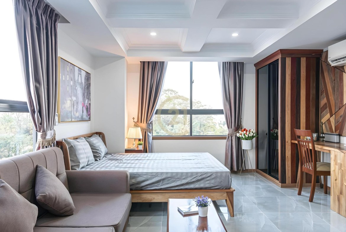Newly Studio room for rent Near Royal Palace