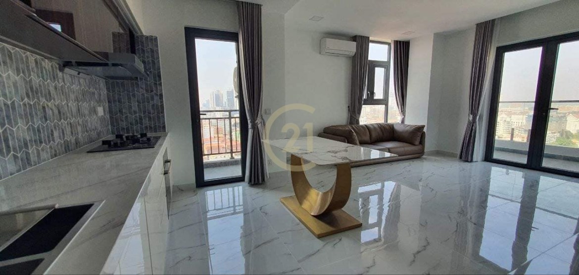 Luxury 1 BR for rent at Beong Trobek