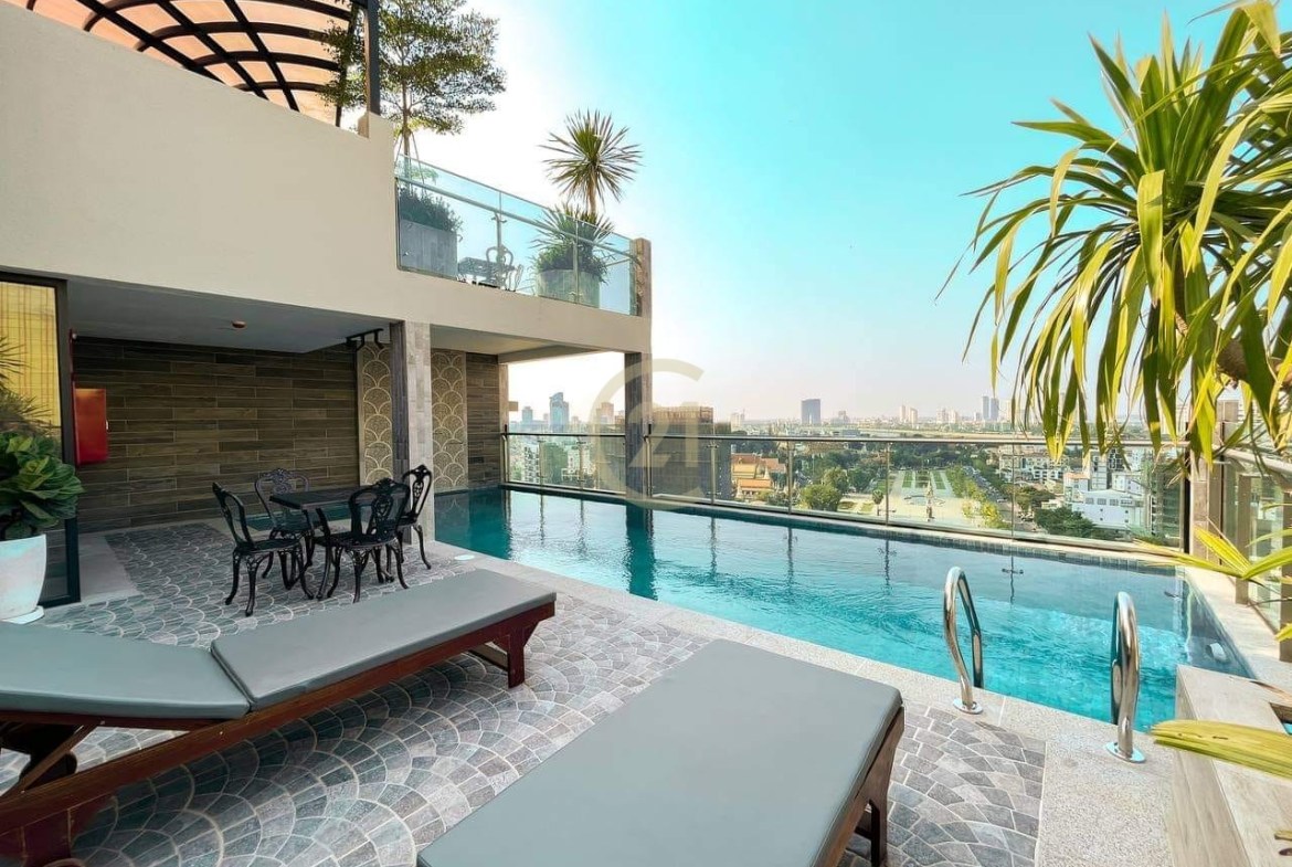 One Bedroom for rent at Tonle Bassac