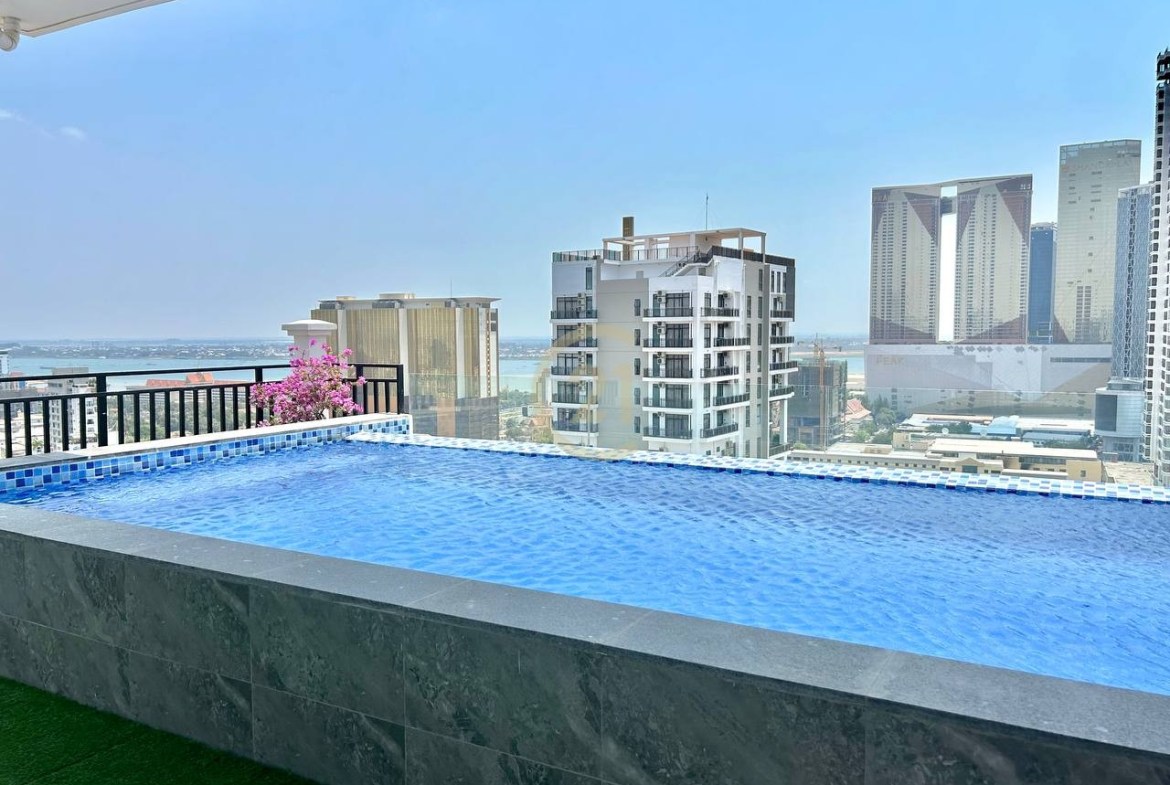 Brand New 1 Bed for rent at Tonle Bassac