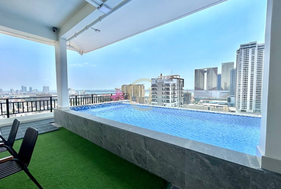Brand New 1 Bed for rent at Tonle Bassac