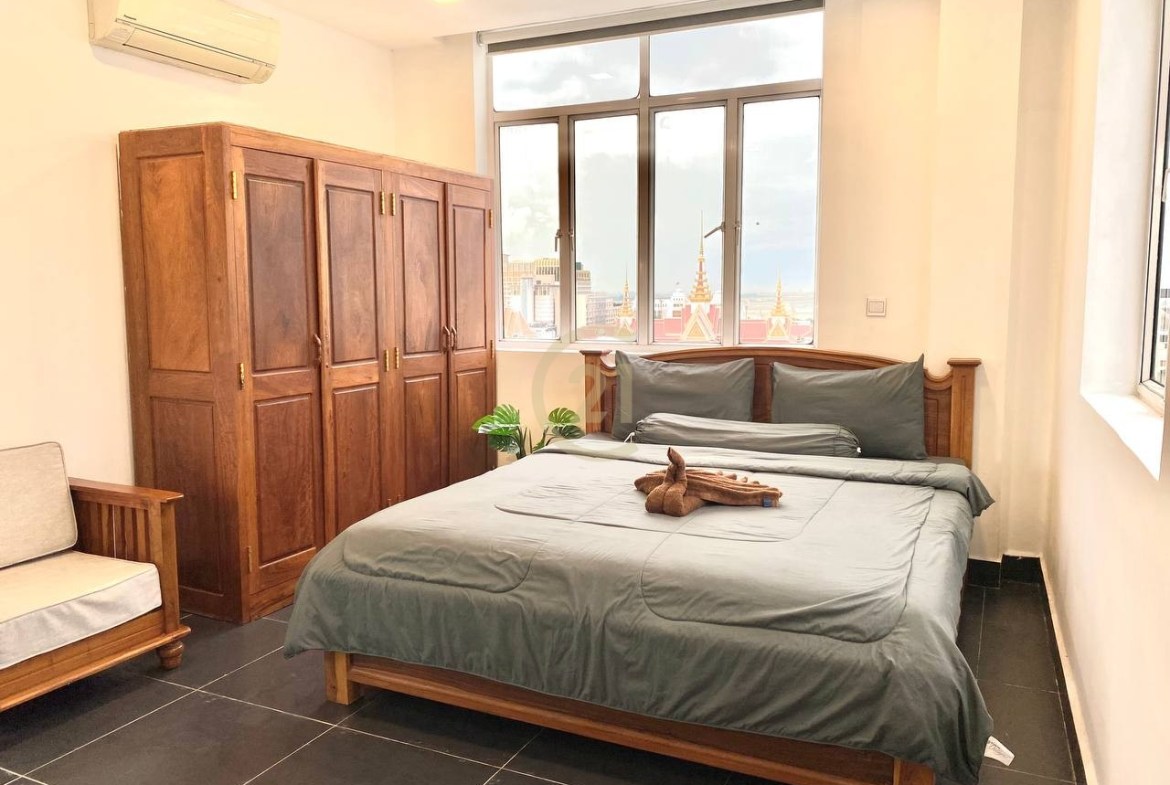 Brand new 1BR for rent at Tonle Bassac